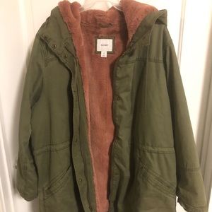 Old Navy Plus Size Hooded Faux-Fur lined Parka
